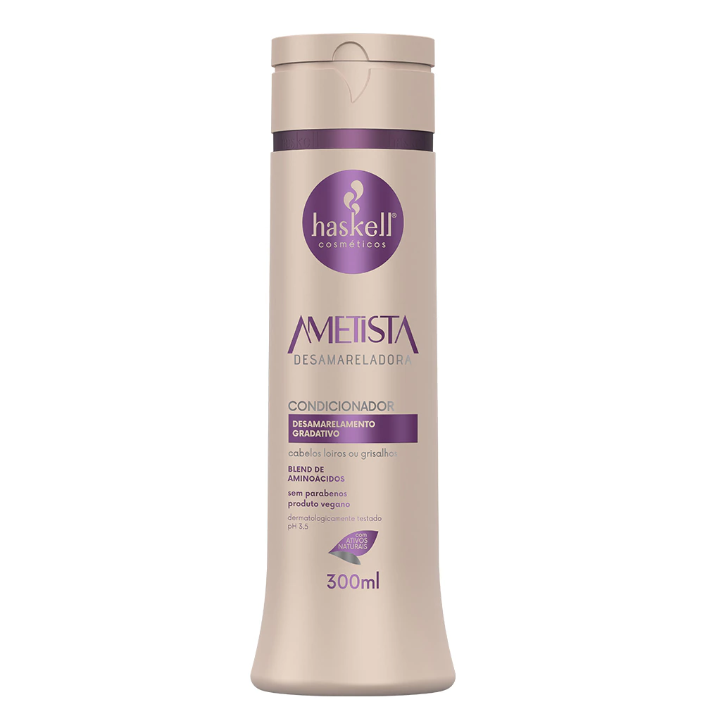 Condicionador Desamarelador Ametista Haskell 300ml