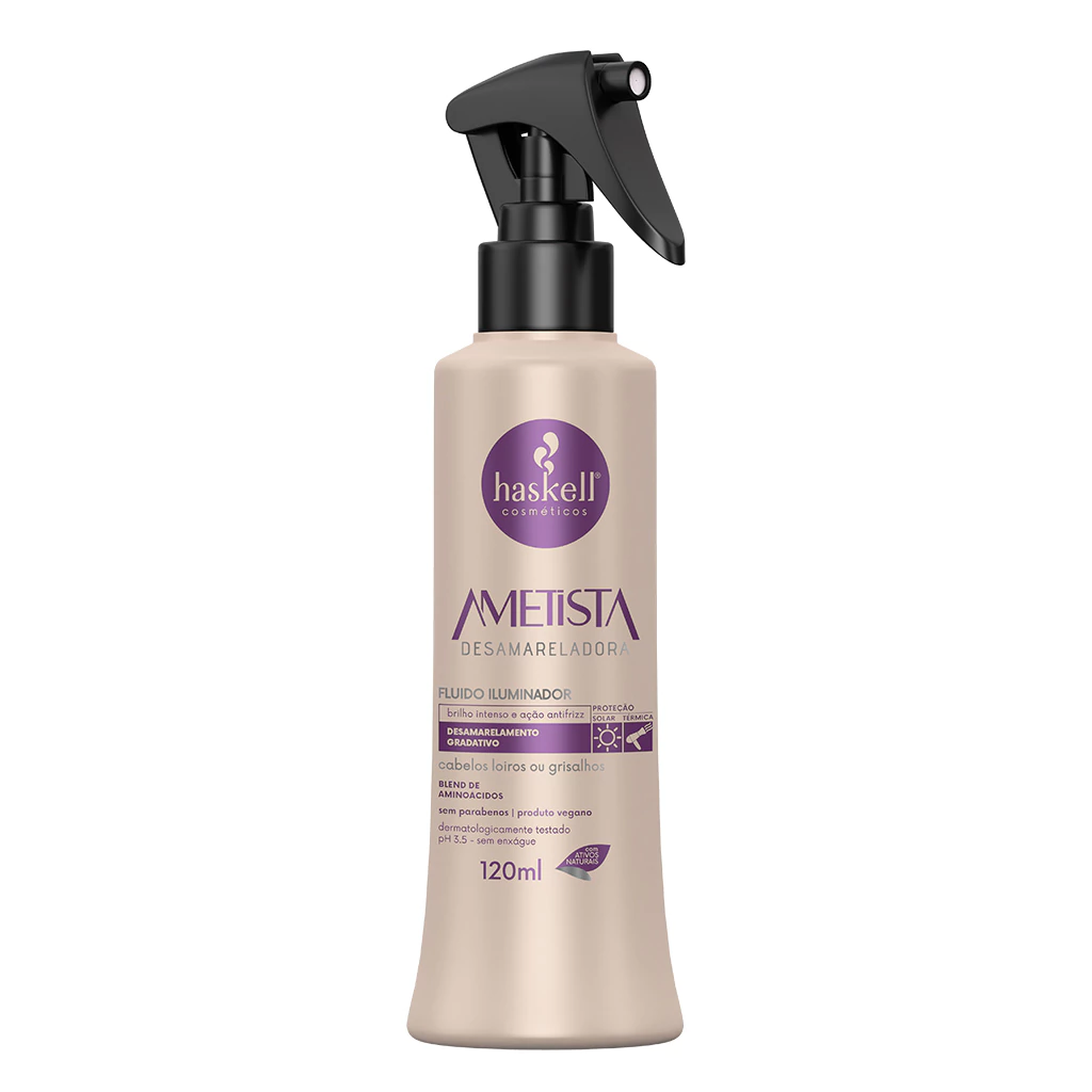 Fluido Iluminador Ametista Haskell 120ml