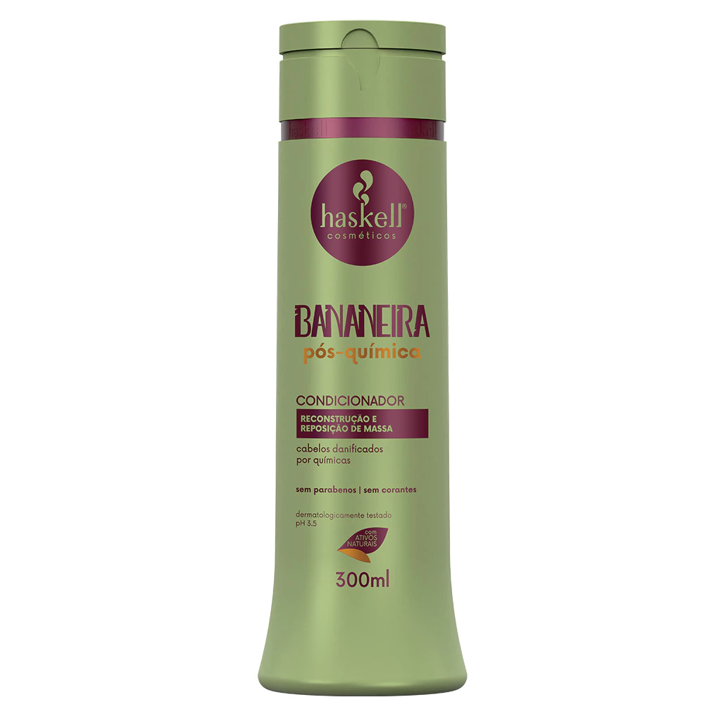 Condicionador Reconstrução Bananeira Haskell 300ml