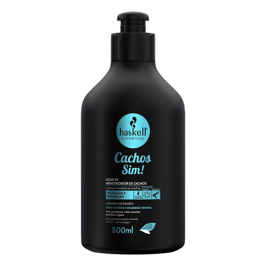 Leave-in Memorizador de Cachos Cachos Sim! Haskell 300ml