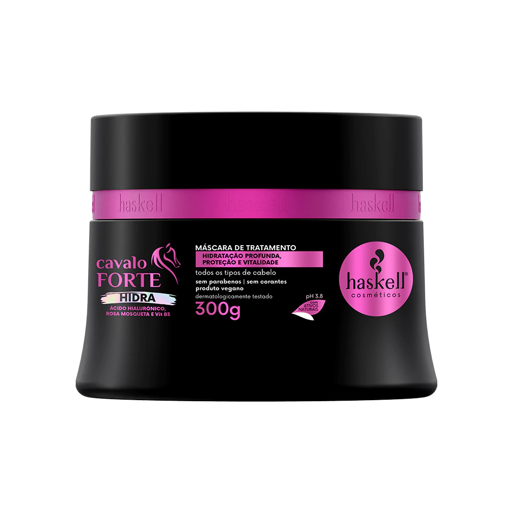 Máscara Hidratante Cavalo Forte Hidra Haskell 300g