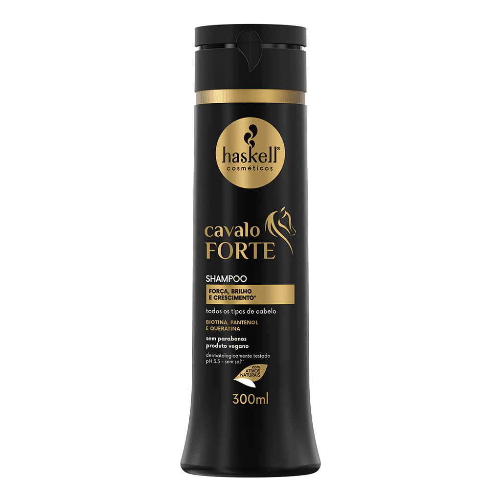 Shampoo Força e Crescimento Cavalo Forte Haskell 300ml