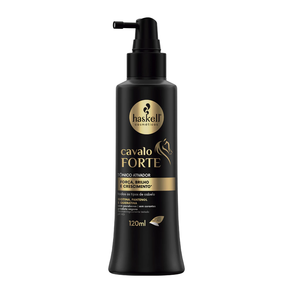 Tônico Ativador do Crescimento Cavalo Forte Haskell 120ml