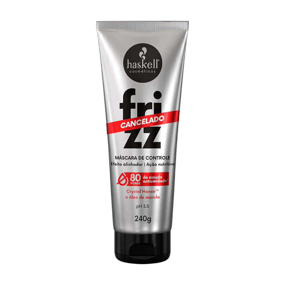 Máscara de Controle Antifrizz Frizz Cancelado Haskell 240g