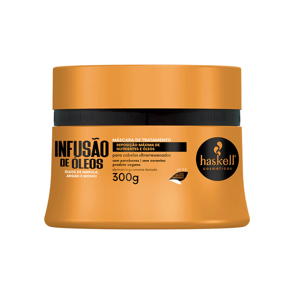 Máscara Ultra Nutritiva Infusão de Óleos Haskell 300g