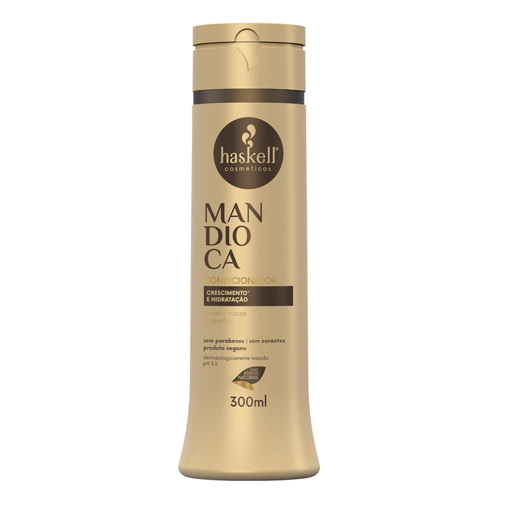 Condicionador Hidratação Profunda Mandioca Haskell 300ml