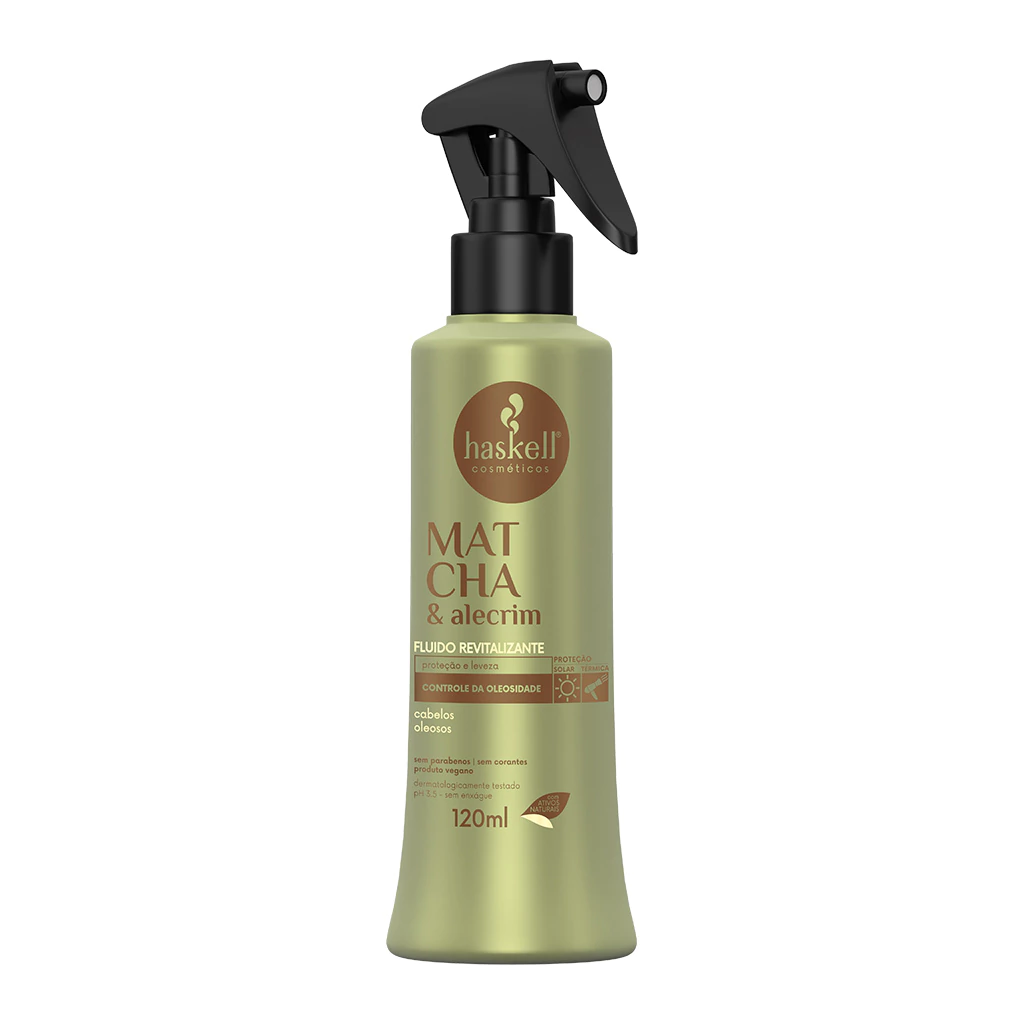Fluido Revitalizante Matchá & Alecrim Haskell 120ml