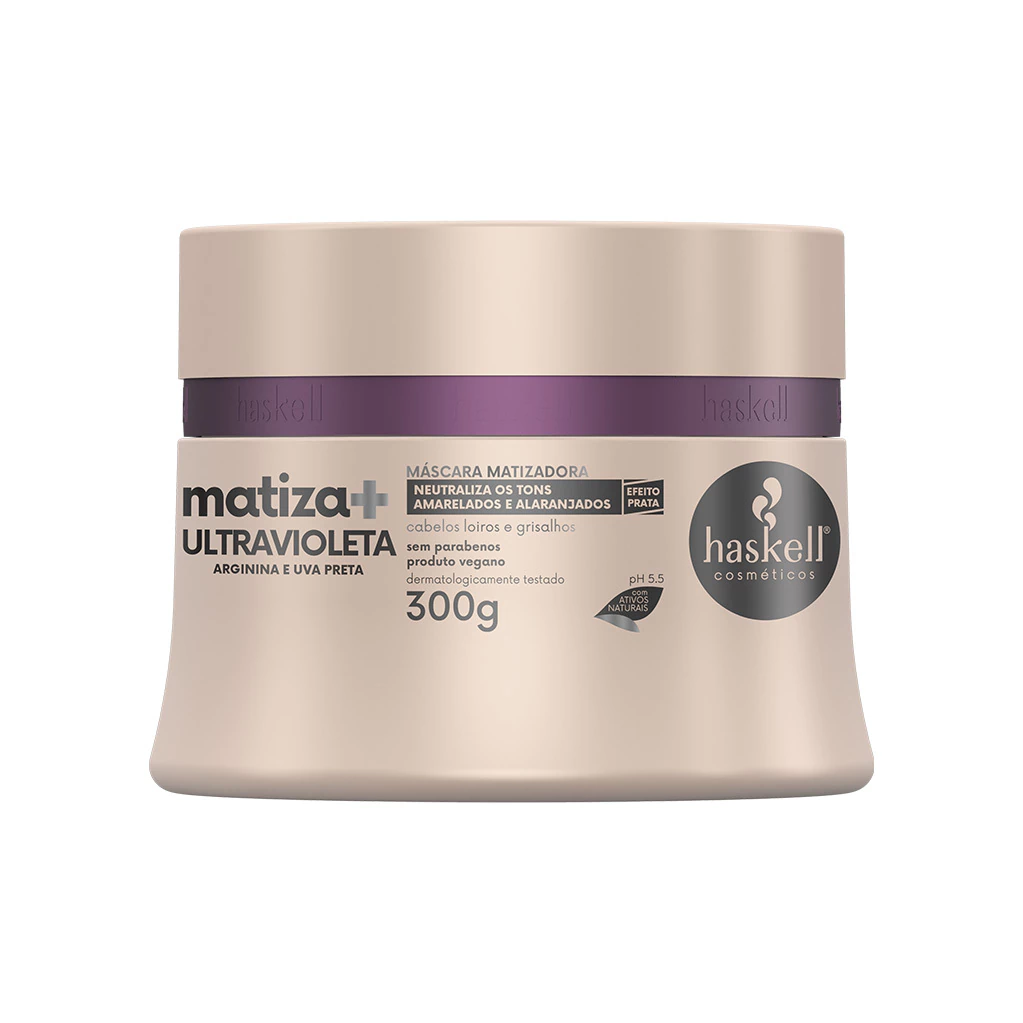 Máscara Matizadora Ultravioleta Matiza+ Haskell 300g
