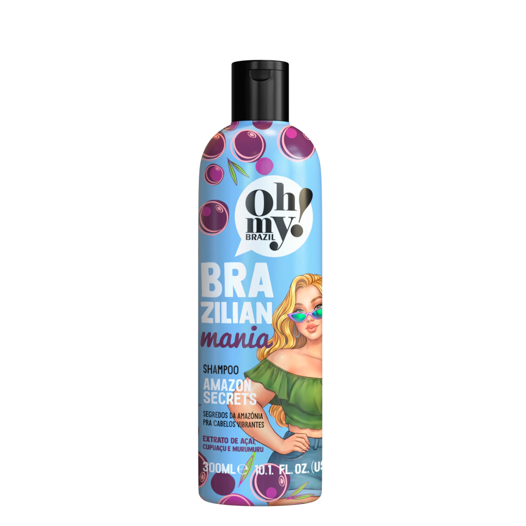 Shampoo Amazon Secrets Brazilian Mania Oh My! 300ml