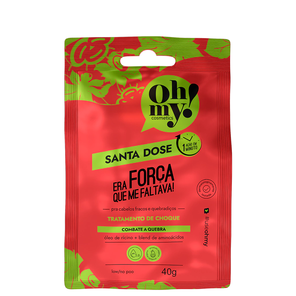 Sachê de Reconstrução Express Santa Dose Era Força Que Me Faltava! 40g