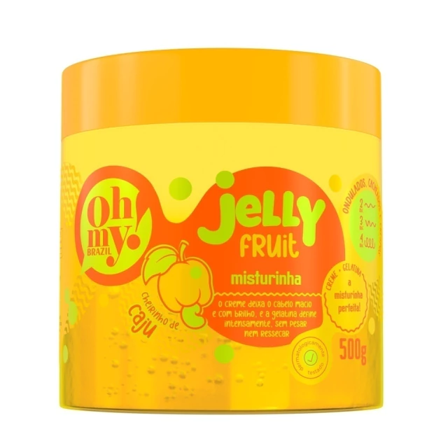 Gelatina Finalizadora Jelly Fruit Misturinha Caju Oh My! 500g