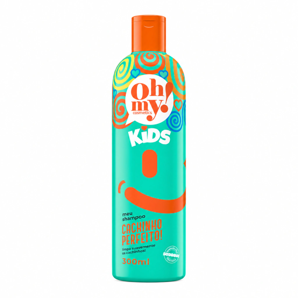 Shampoo Infantil Cachos Definidos Cachinho Perfeito! Oh My! Kids 300ml