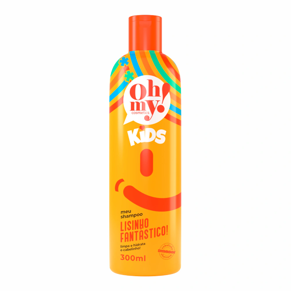 Shampoo Infantil Suave Lisinho Fantástico! Oh My! Kids 300ml