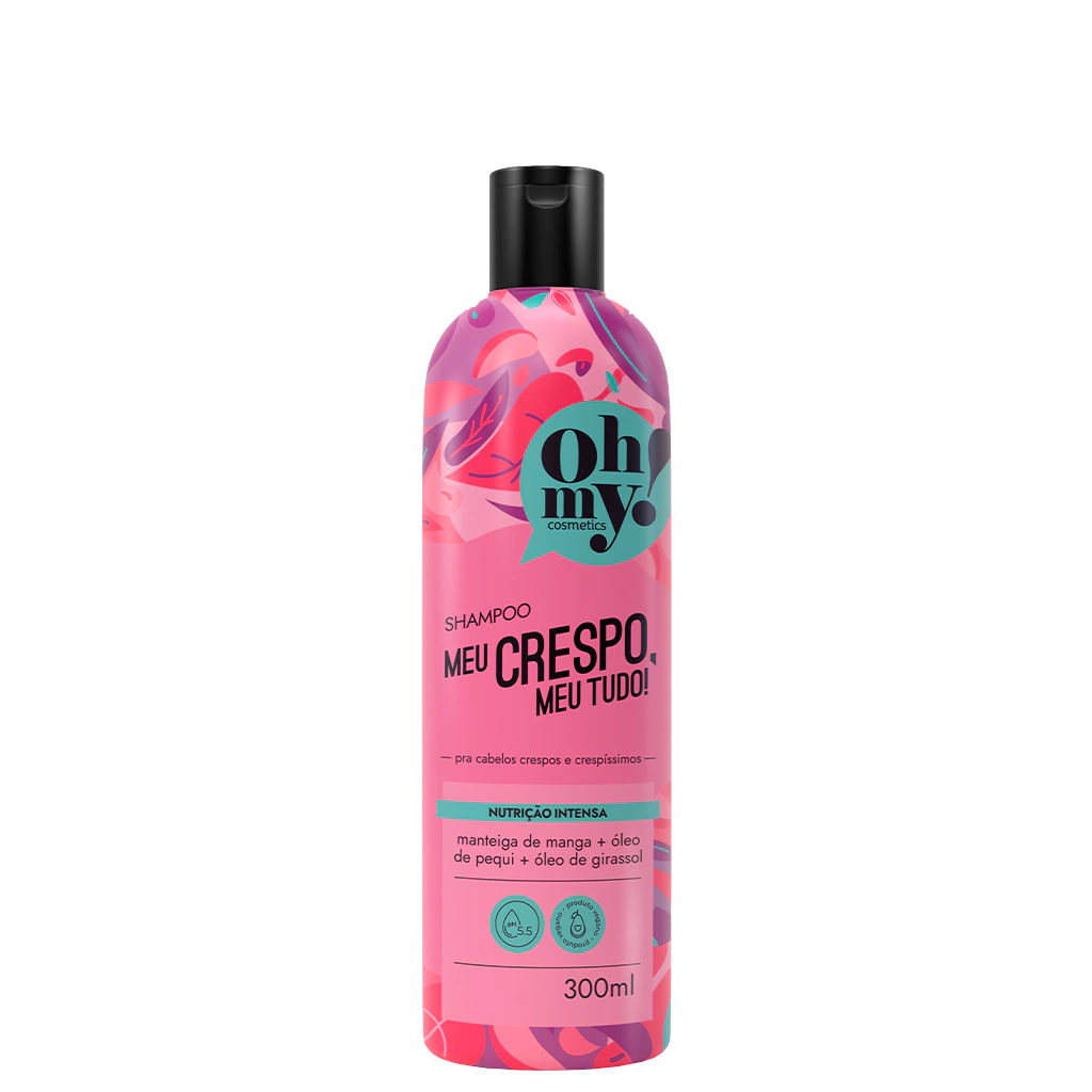 Shampoo Nutrição Intensa Meu Crespo, Meu Tudo! 300ml