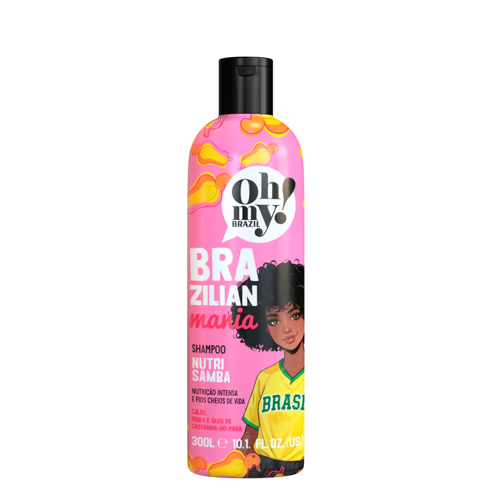 Shampoo Nutri Samba Brazilian Mania Oh My! 300ml