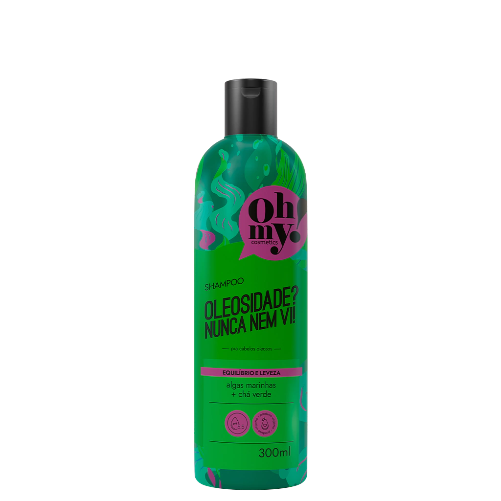 Shampoo Purificante Equilibrante Oleosidade? Nunca Nem Vi! 300ml