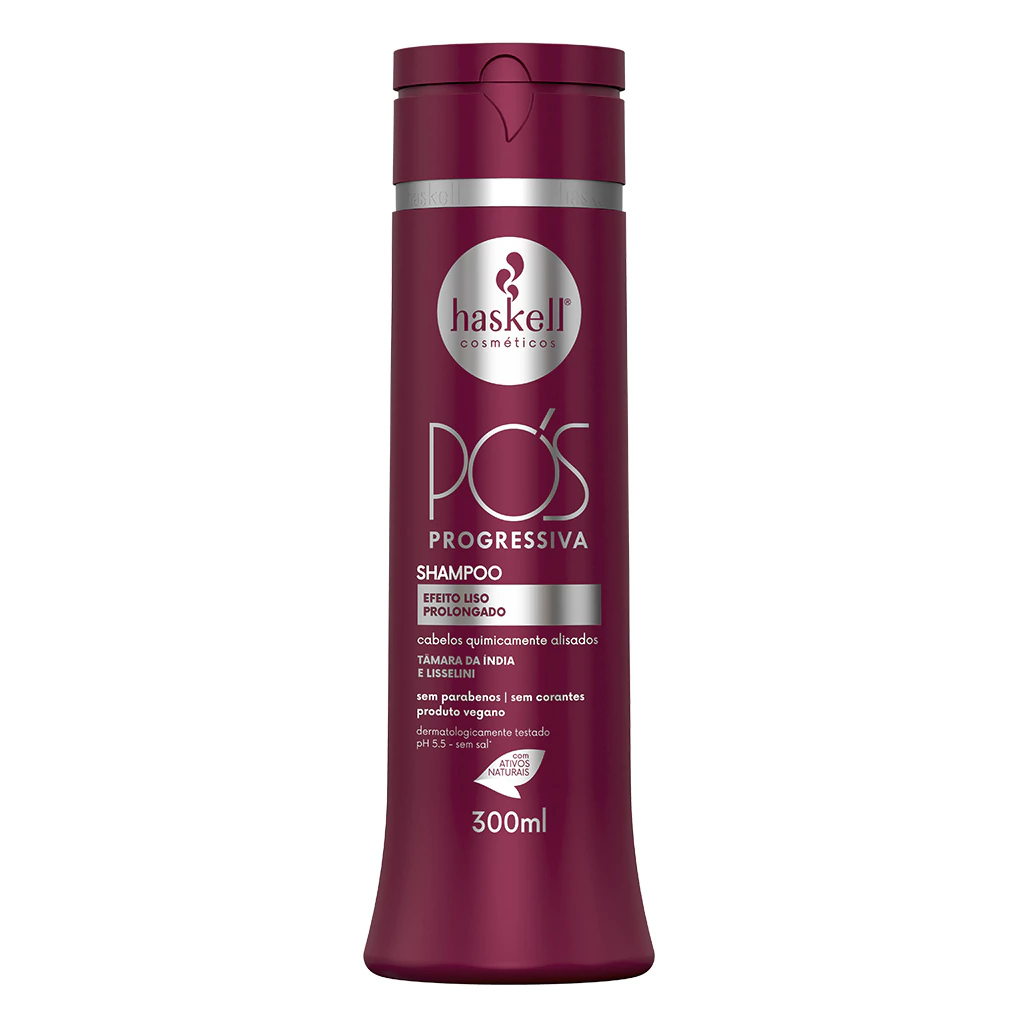 Shampoo Efeito Liso Prolongado Pós-Progressiva Haskell 300ml