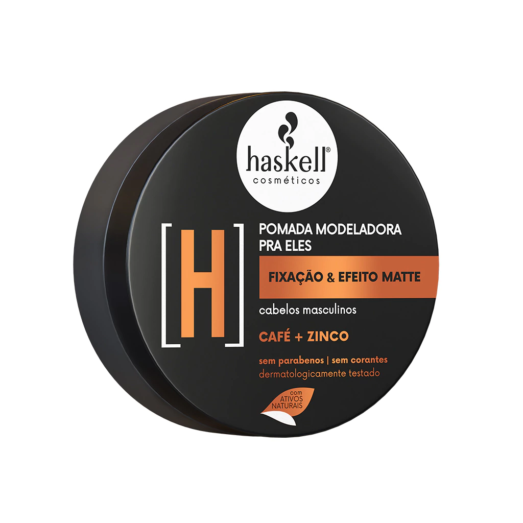 Pomada Modeladora Efeito Matte Pra Eles [H] Haskell 55g