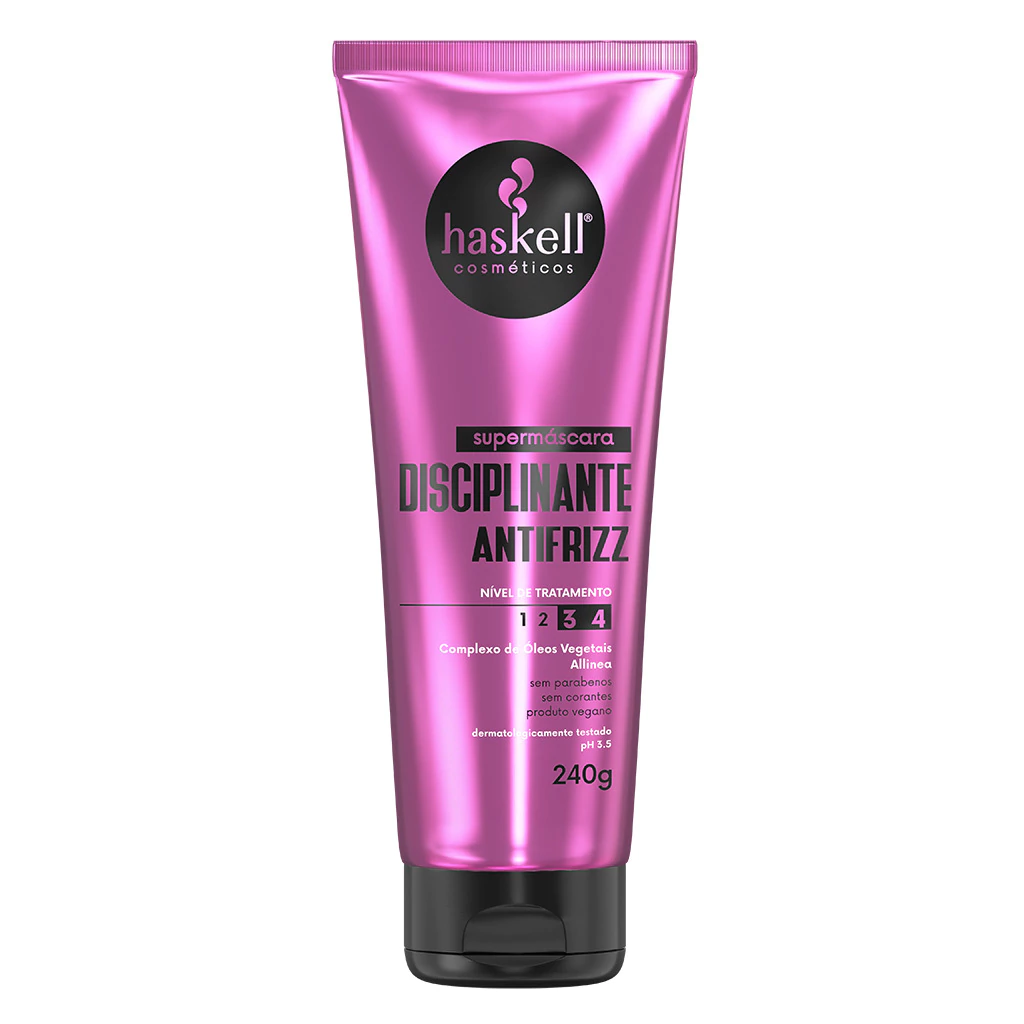 Supermáscara Disciplinante Antifrizz Haskell 240g