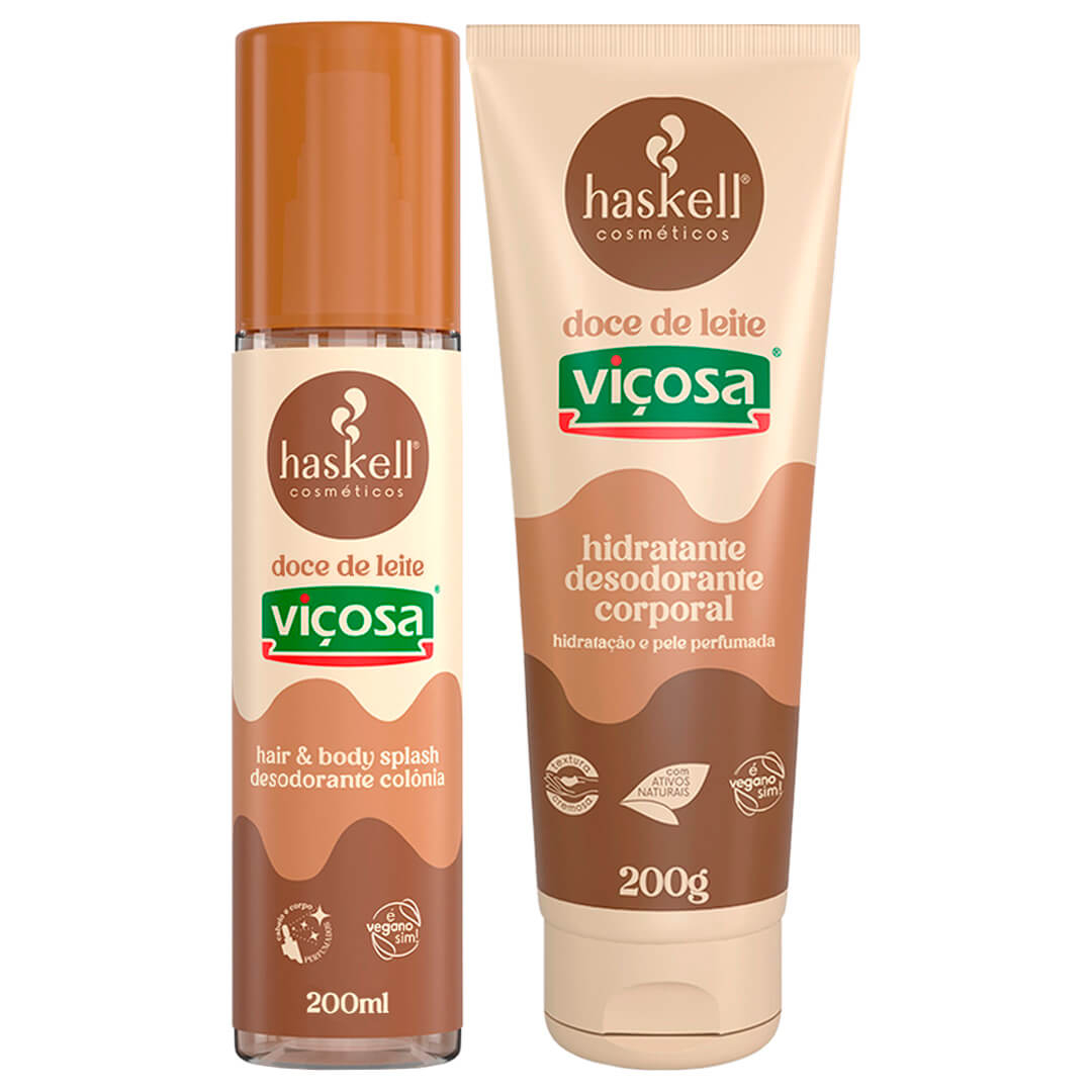 Hidratante Desodorante Corporal Doce de Leite Viçosa Haskell 200g